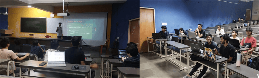 Delivered an advanced session on ray tracing led by Bidyendu Das, teaching participants light physics, rendering algorithms, and real-time simulation using Raylib.